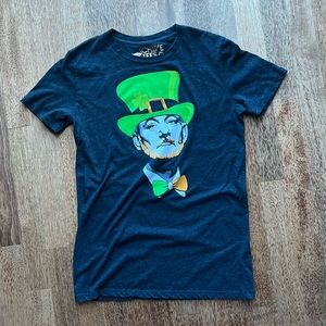 The Chive Bill Murray T-Shirt KCCO Black Mens Medium St. Patricks Tophat